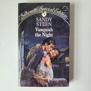 5/$12 Book Vanquish the Night Silhouette Romance Special Edition 638 Sandy Steen